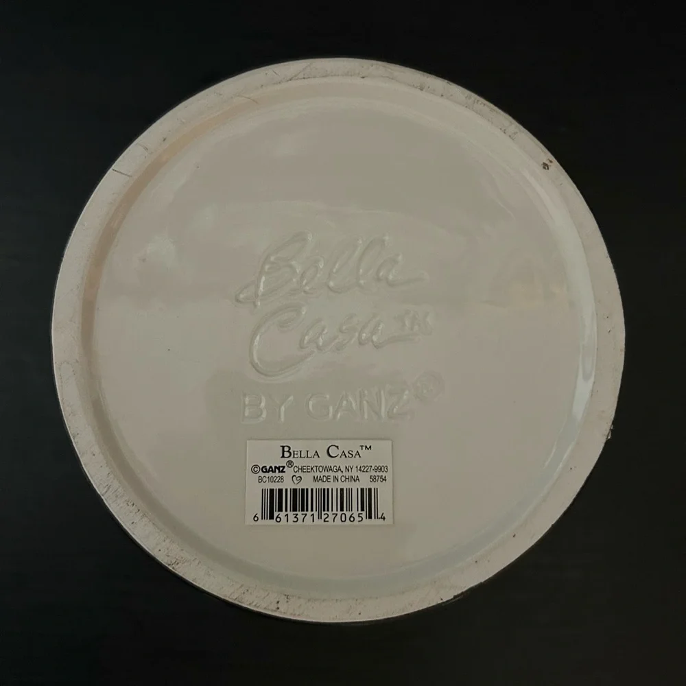 Bella Casa By Ganz New 401K Jar